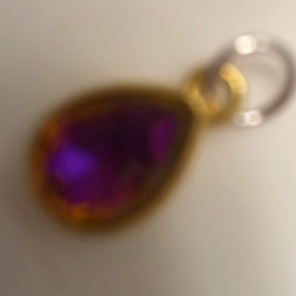 1pc NEW Faceted Stone Bezel Teardrop Multi Oval DIY Fashion Jewelry Pendants - Picture 6 of 16